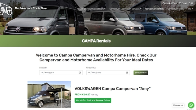 Get away From it All With Campa Camper Van Hire