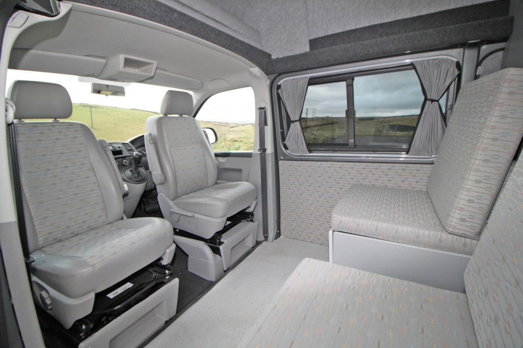 VOLKSWAGEN TRANSPORTER NOMAD 4 BERTH, 140hp AUTOMATIC, BATHROOM WITH CASSETTE TOILET, 1 OWNER, 24,000 MLS