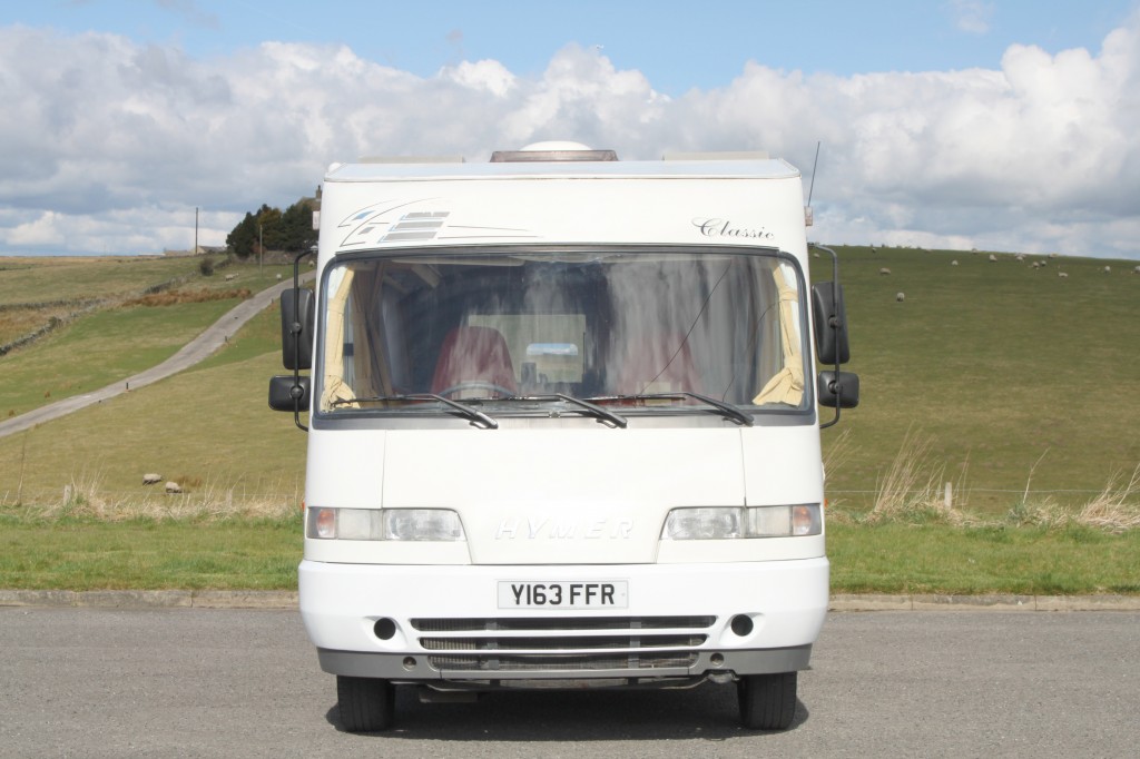 HYMER B584,  ONE OWNER FROM 7 MONTHS OLD 