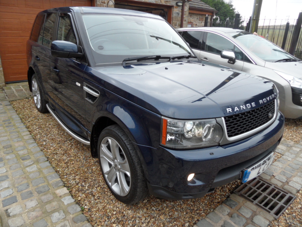 More than anything triumphant Moronic LAND ROVER RANGE ROVER SPORT 3.0 TDV6 HSE luxury dynamic pack 5DR Auto 2011  baltic blue perferated leather dual climate & cruise For Sale in Rochdale -  LCH