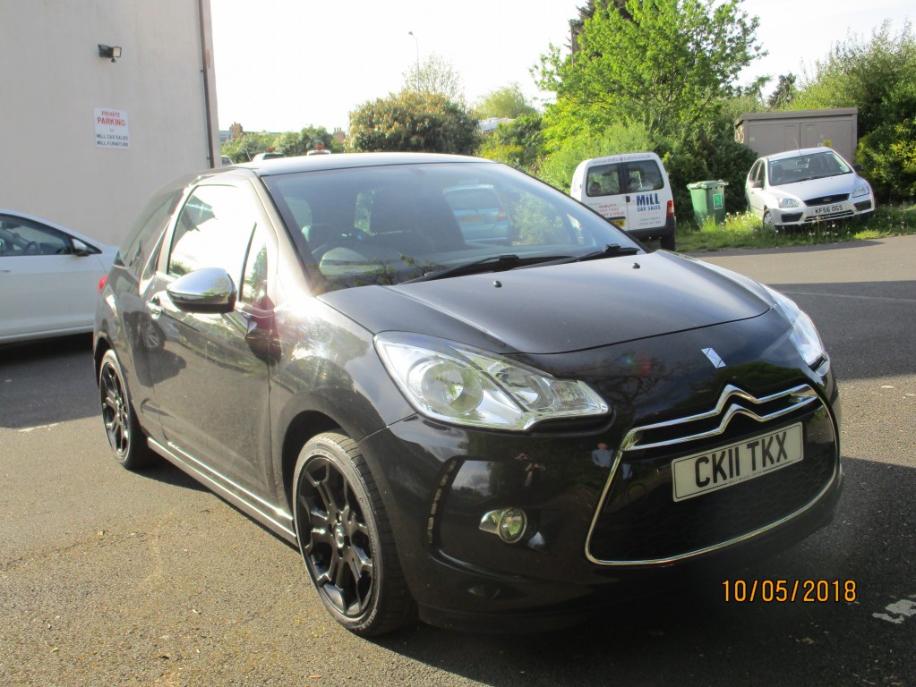 CITROEN DS3 1.6 BLACK AND WHITE 3DR For Sale in Chester - Mill Car Sales
