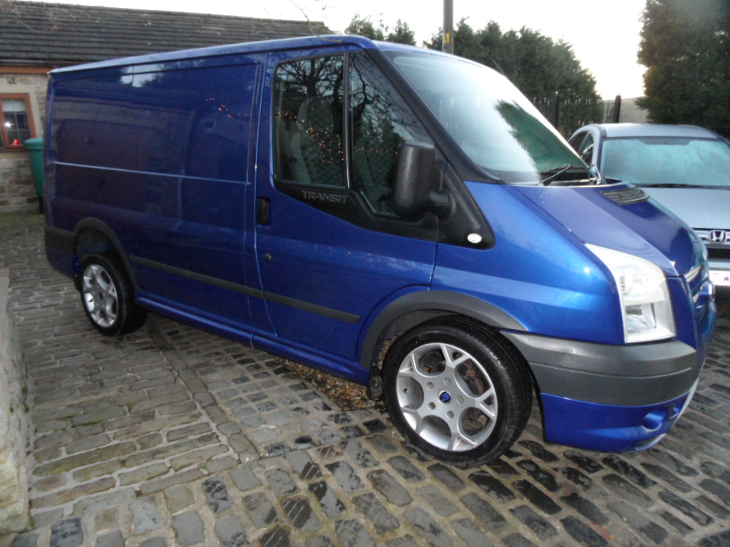 blue transit van for sale