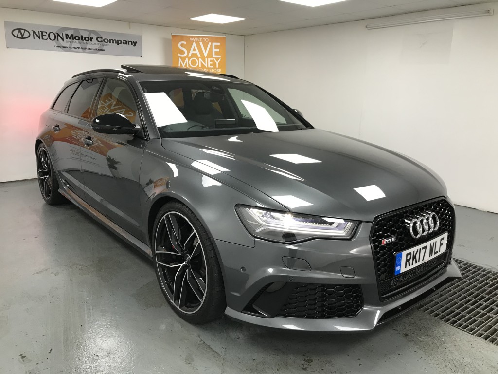 Used AUDI RS6 4.0 RS6 AVANT TFSI V8 QUATTRO 5DR AUTOMATIC in West Yorkshire