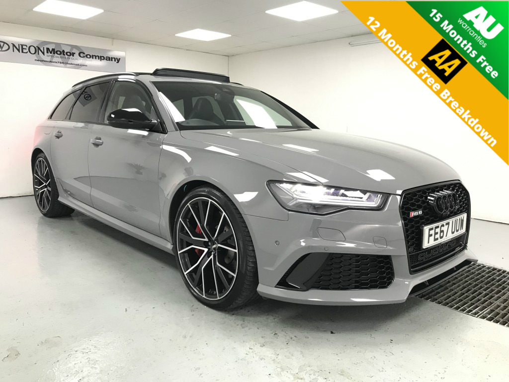 Used AUDI RS6 4.0 RS6 PLUS AVANT TFSI QUATTRO 5DR AUTOMATIC in West Yorkshire