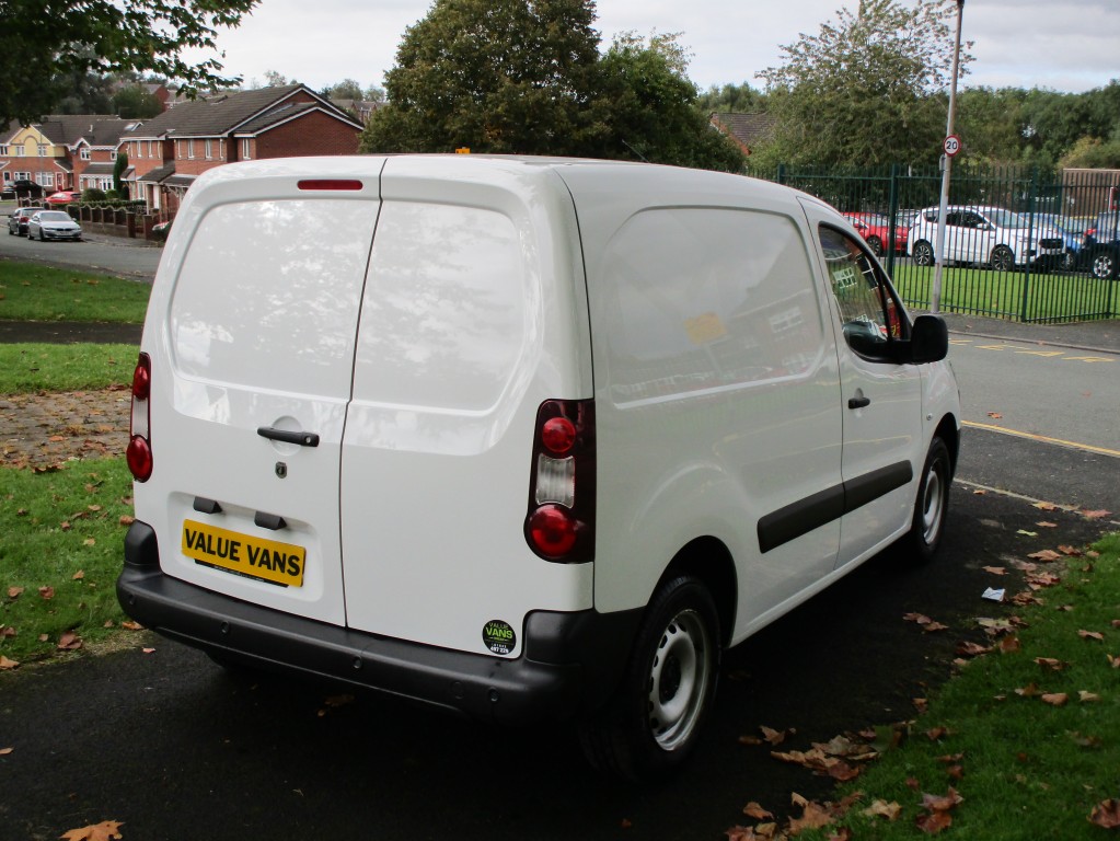 PEUGEOT PARTNER (3 Seater) 1.6 HDi 850 (90,074 Miles) For Sale in Wigan -  Value Vans Wigan