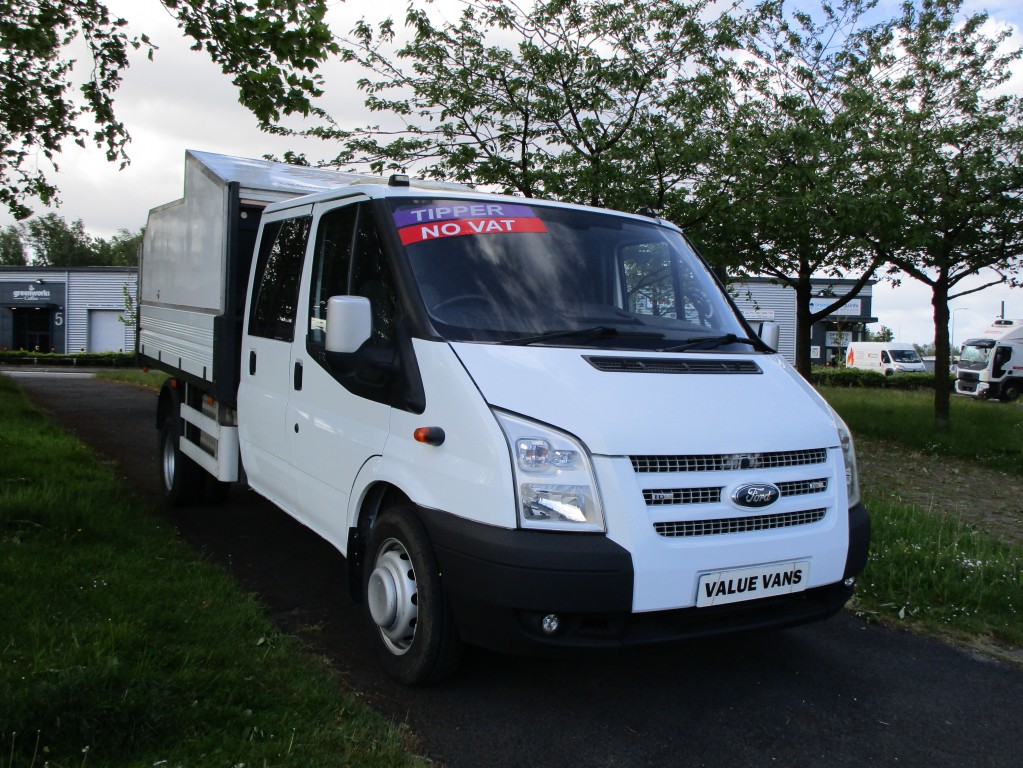 ford transit tippers for sale no vat