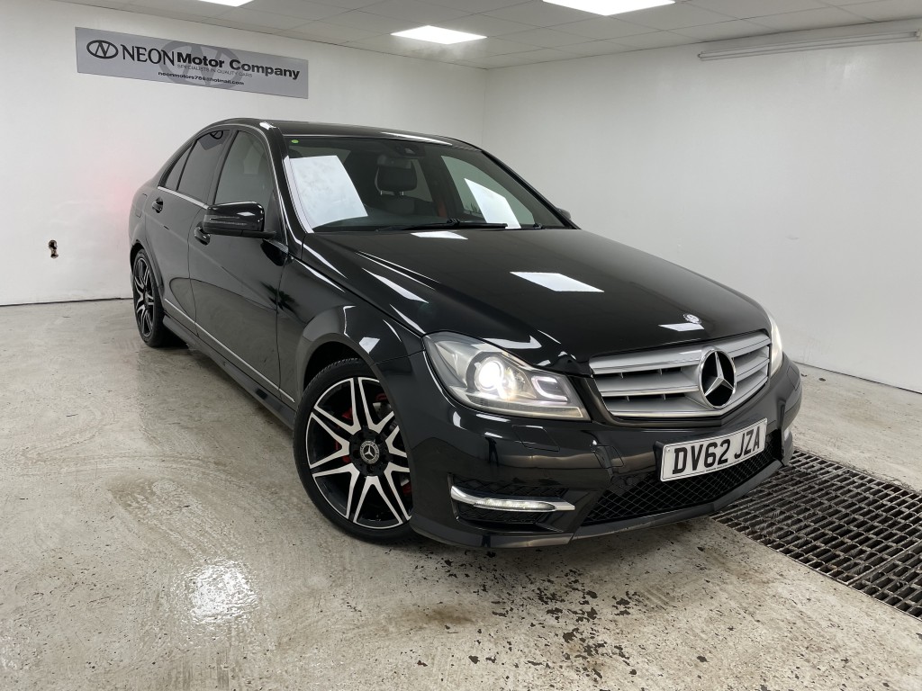 Used MERCEDES-BENZ C-CLASS 2.1 C200 CDI BLUEEFFICIENCY AMG SPORT PLUS 4DR AUTOMATIC in West Yorkshire