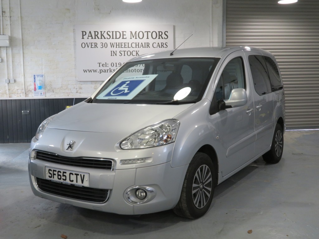 PEUGEOT PARTNER TEPEE 1.6 HDI TEPEE S 5DR Manual disability, wheelchair car