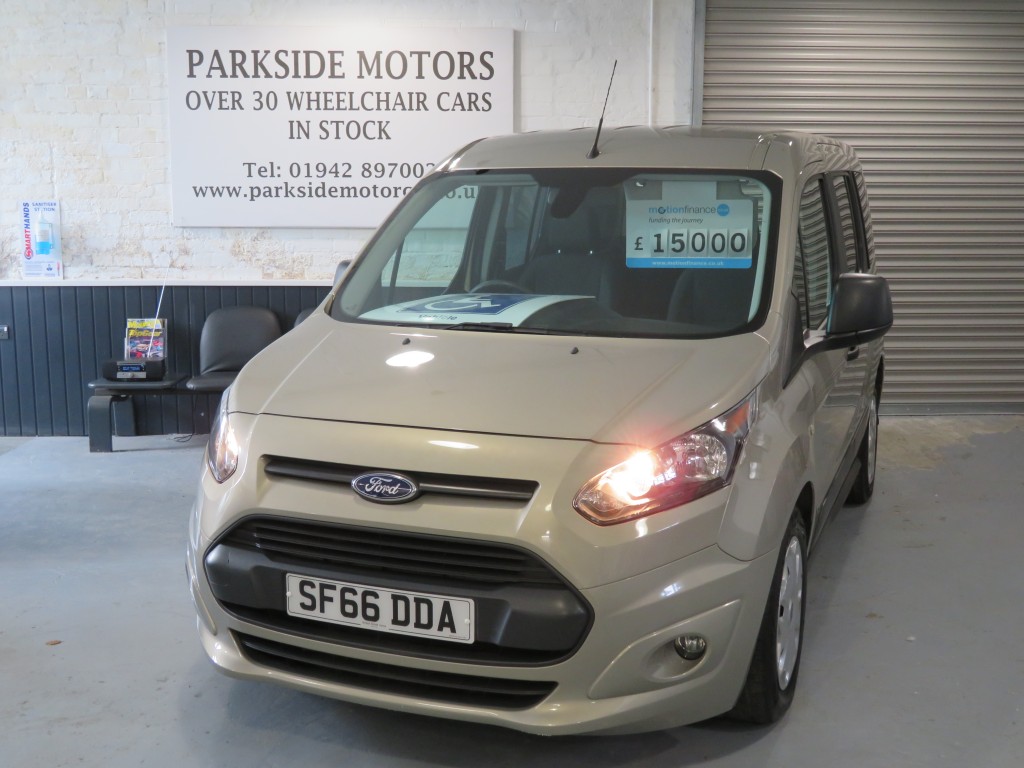 FORD TOURNEO CONNECT 1.5 ZETEC TDCI 5DR Manual WHEELCHAIR CAR