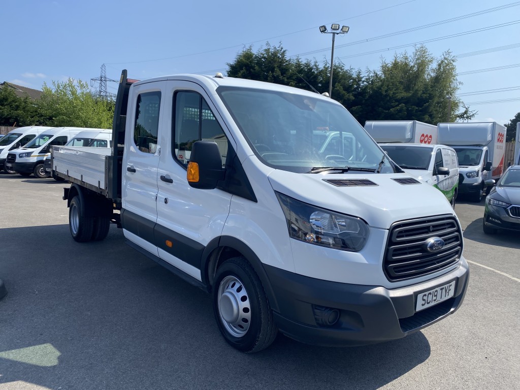 FORD TRANSIT DIESEL DOUBLE CAB TIPPER 2.0 350 L3 DCB DCC DRW Manual