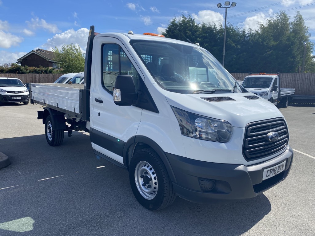 FORD TRANSIT 2.0 350 EcoBlue 1-Way Double Cab Tipper RWD L3 Euro 6 4dr (1-Way, 1-Stop)