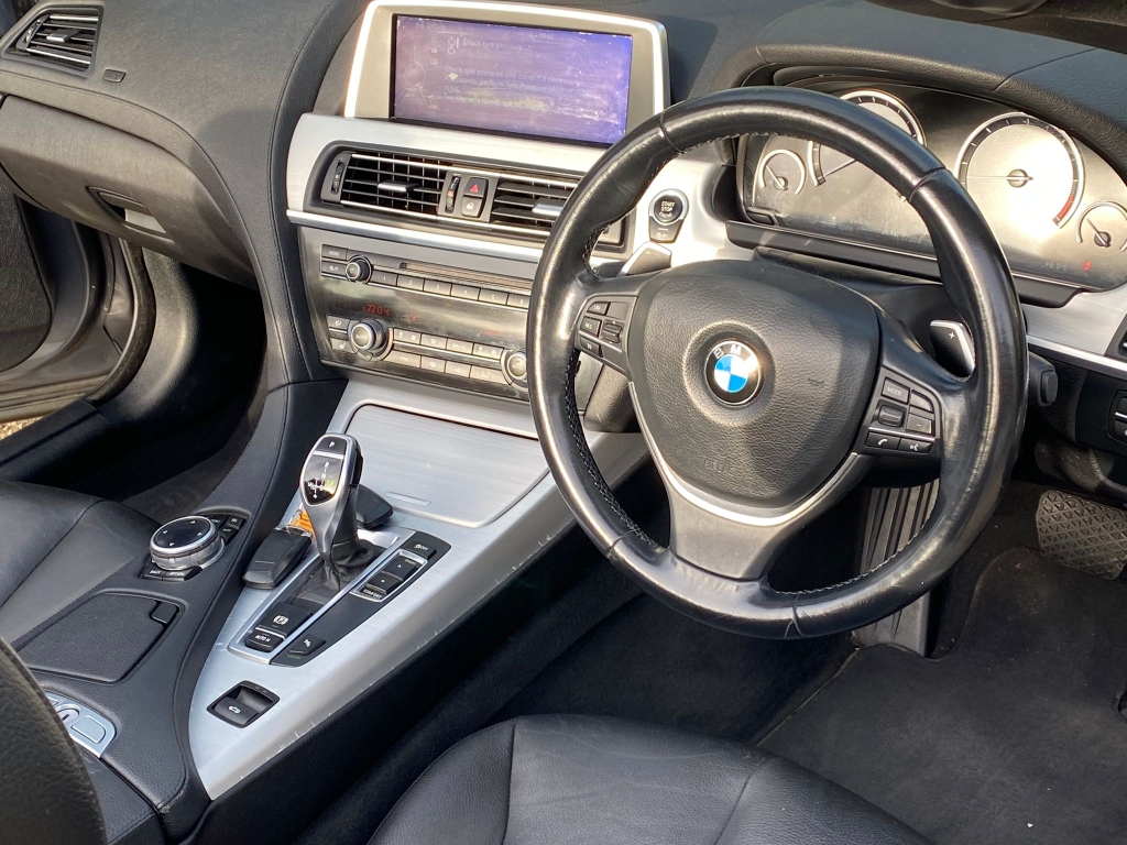 BMW 6 SERIES DIESEL CONVERTIBLE 3.0 640D SE 2DR Automatic